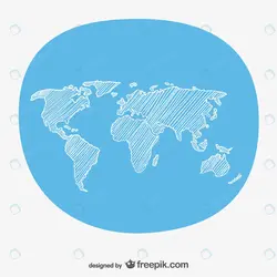 دانلود نقشه جهان با استایل گچ - مرجع دانلود فایلهای دیجیتالی
