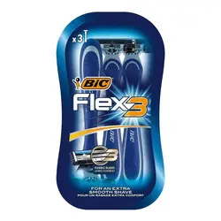 تیغ اصلاح آقایان مدل Flex 3 بیک 3 عددی