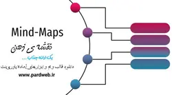 قالب پاورپوینت Mind-Maps نقشه ی ذهن