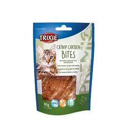 تشویقی گربه با مرغ و کت نیپ تریکسی Trixie Catnip Bites