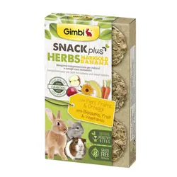 اسنک جوندگان موز و گل همیشه بهار جیم بی Gimbi Snack Herbs