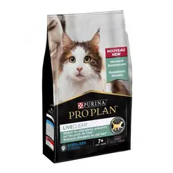 غذای گربه سنیور استریلایزد با بوقلمون Liveclear پروپلن وزن 1.4 کیلوگرم