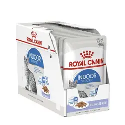 پوچ گربه ایندور استریلایزد ژله ای رویال کنین Indoor Sterilised