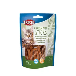 استیک تشویقی گربه با مرغ و برنج تریکسی Trixie Mini Sticks