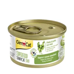 کنسرو گربه با فیله مرغ و سیب جیم کت – GimCat Chicken Apples