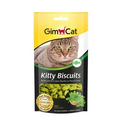 تشویقی بیسکویتی گربه با ماهی و کت نیپ جیم کت – Kitty Biscuits