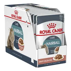 غذای پوچ گربه هیربال خورشتی Hairball Gravy رویال کنین