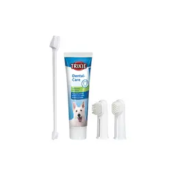 ست مسواک و خمیر دندان سگ تریکسی  Trixie Dental Care Set