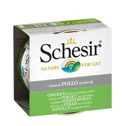 کنسرو گربه 85 گرمی فیله مرغ شسیر – Schesir Chicken Fillets