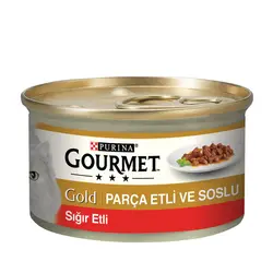 کنسرو گربه خورشتی گورمت با طعم گوشت - Gourmet Beef