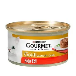 کنسرو گربه کیکی با طعم گوشت گورمت – Gourmet Sığır