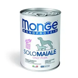کنسرو مونو پروتئین با طعم گراز مونژه - Monge Only Pork