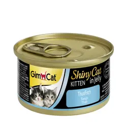 کنسرو بچه گربه با ماهی تن جیم کت – GimCat Shiny Kitten Tuna