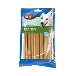 تشویقی دنتال سگ تریکسی با طعم مرغ Trixie Denta Fun Dentros