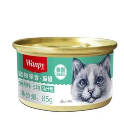 کنسرو گربه با طعم میگو ونپی – Wanpy Shrimps