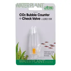 حباب شمار + سوپاپ یک طرفه - Ista CO2 Bubble Counter + Check Valve