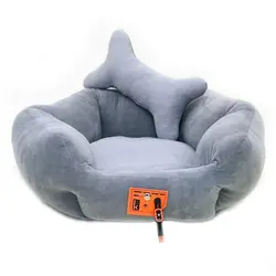 جای خواب سگ و گربه با بالشتک استخوان سایز L پت تویز – Pet Toys