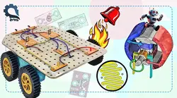 بسته آموزش رباتیک و الکترونیک ترم 1 روبونیچ - روبونیچ