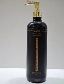 پک کامل کراتین لیز LIzze  برزیل درحجم 2800میلی لیتر  شامپو پروتئین + کراتین+ماسک+روغن آرگان