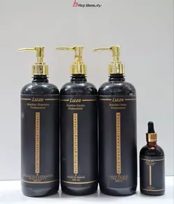 پک کامل کراتین لیز LIzze  برزیل درحجم 2800میلی لیتر  شامپو پروتئین + کراتین+ماسک+روغن آرگان