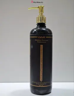 پک کامل کراتین لیز LIzze  برزیل درحجم 2800میلی لیتر  شامپو پروتئین + کراتین+ماسک+روغن آرگان