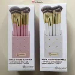 ست براش 12 تکه استند دار bh cosmetics