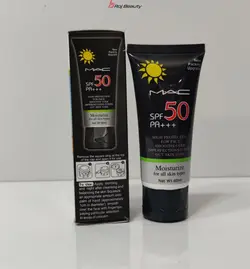 ضد آفتاب بی رنگ مک  SPF 50 PA+++  مرطوب کننده برای انواع پوست Net Wt 60m
