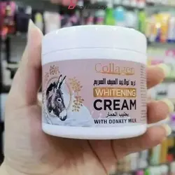 کرم سفید کننده کلاژن شیر الاغ
