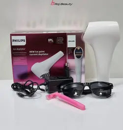 لیزر خانگی فیلیپس Philips دائمی موهای زائد صورت و بدن زنان، حذف موهای زائد دارای 1میلیون شاتPri_568