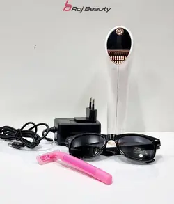 لیزر خانگی فیلیپس Philips دائمی موهای زائد صورت و بدن زنان، حذف موهای زائد دارای 1میلیون شاتPri_568