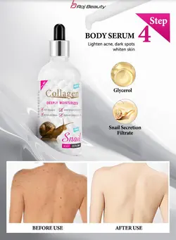 ست 5تکیه مراقبت از پوست صورت کلاژن حلزون