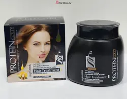 ماسک گلد دکتر لانا حاوی پروتئین روغن آرگان کلاژن.ساز کراتین دار