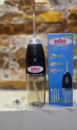 دستگاه واتر جت شست و شوی دهان و دندان گلویش براوان braunمدل WJ 10