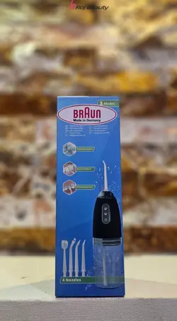 دستگاه واتر جت شست و شوی دهان و دندان گلویش براوان braunمدل WJ 10