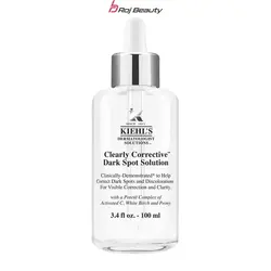 سرم ضد لک، روشن کننده و شفاف کننده قوی کیلز Kiehl’s حجم ۱۰۰ میل | حذف لک و روشن کننده و جوانساز Kiehl's Clearly Corrective Dark Spot Solution Serum 100ml