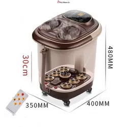 جکوزی 3کاره  XL GWP-FJY، ماساژور پا فوق العاده عمیق، حمام پا درمانی گرمایشی با کنترل از راه دور