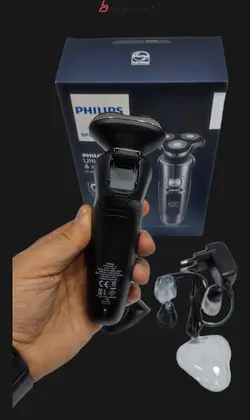 ریش تراش 3تیغ فیلیپس 4کاره اورجینال هلند  ‏PHILIPS-‌‏SP9800‏-‏Prestige‏