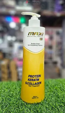 کراتین پروتئین و کلاژن مکسی گلد اورجینال برزیلی 500میل Gold maxi