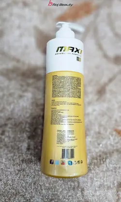 کراتین پروتئین و کلاژن مکسی گلد اورجینال برزیلی 500میل Gold maxi