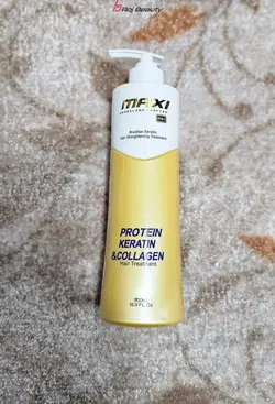 کراتین پروتئین و کلاژن مکسی گلد اورجینال برزیلی 500میل Gold maxi