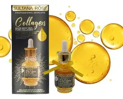 سرم کلاژن ساز100% خالص با ویتامین‌ سلطان روز sultanarose