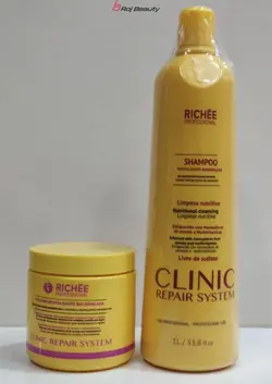 پک (شامپو کراتین-ماسک) احیاکننده کلینیک ریچی