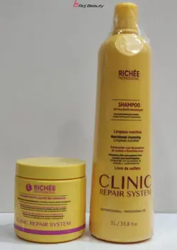 پک (شامپو کراتین-ماسک) احیاکننده کلینیک ریچی