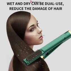 اتو و بر س حرارتی 2کارە دیجیتالی مخصوص کراتین حرفه‌ای