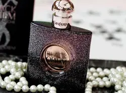 ادو پرفیوم زنانه ایو سن لوران مدادول Black Opium Nuit Blanche حجم 90 میلی لیتر