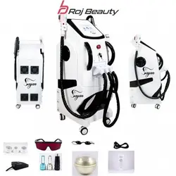 دستگاه لیزر اس اچ آر (SHR) فوق حرفه ای برند سایان با 3 طول موج آر اف + لیزر موهای زائد و پیکوشور ریمور تاتو نقطه زن