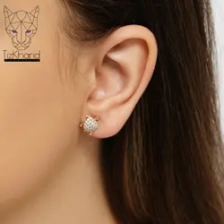 گوشواره لاکپشت نگین‌دار ژوپینگ