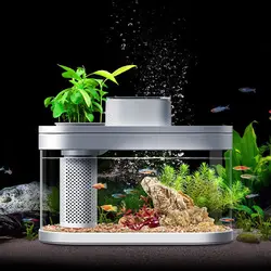 آکواریوم هوشمند شیائومی Desgeo C180 Smart Fish Tank Wi-Fi with Automatic Dispenser