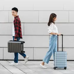 چمدان شیائومی سایز 20 اینچ 90GO Seven Bar Luggage Travel 20 inch