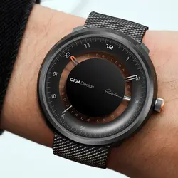 ساعت مکانیکی شیائومی مدل سیاه چاله CIGA Design Mechanical Watch U011 Series Black Hole